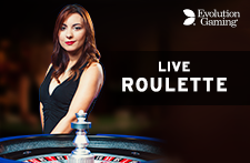 roulette live evolution gaming